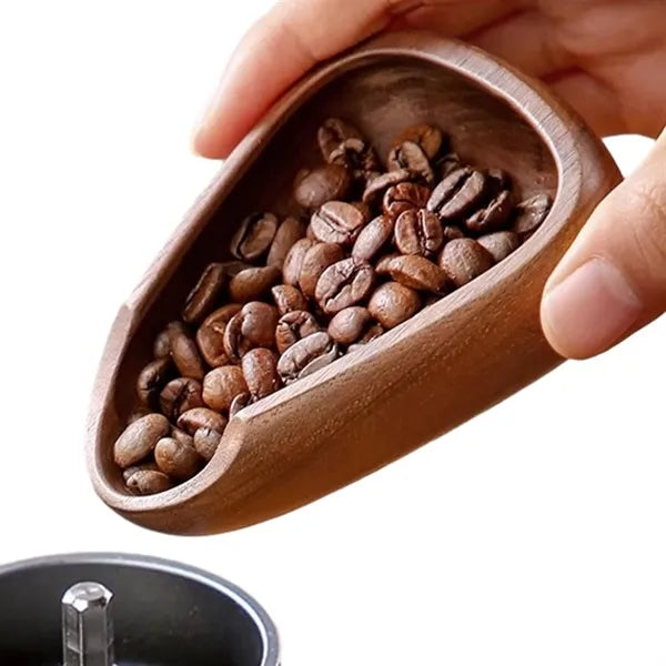 Walnut Wood Coffee Bean Scoop