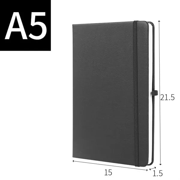 PU Notebook and Plastic Ballpoint Pen Set