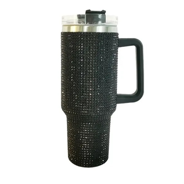 40oz Rhinestone Insulated Tumbler