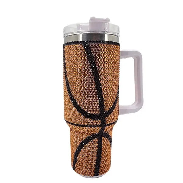 40oz Rhinestone Insulated Tumbler