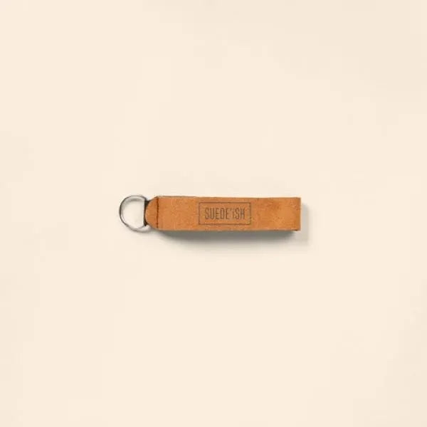 Suede-ish Neoprene - Wrist Strap Key Holder