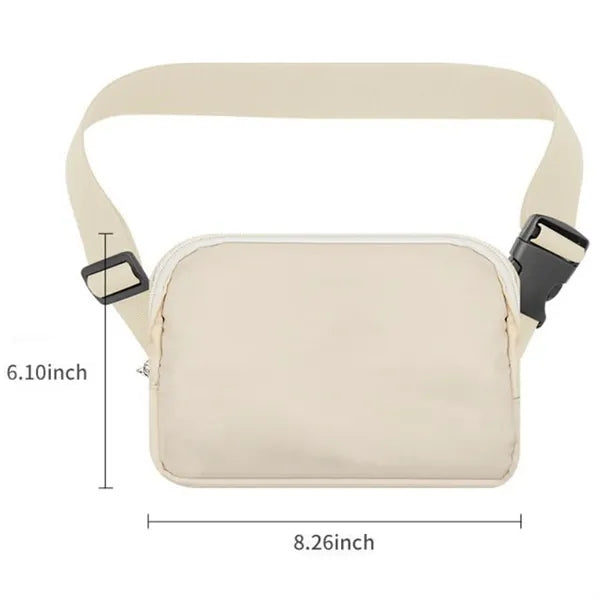 Double Pockets Waist Bag