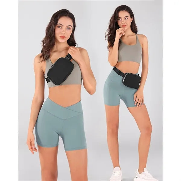 Double Pockets Waist Bag
