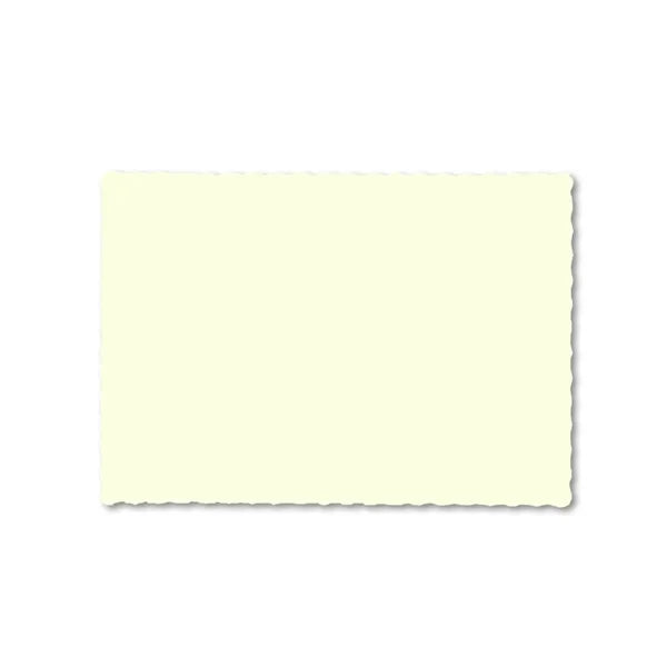 Colored Scalloped Edge Placemat