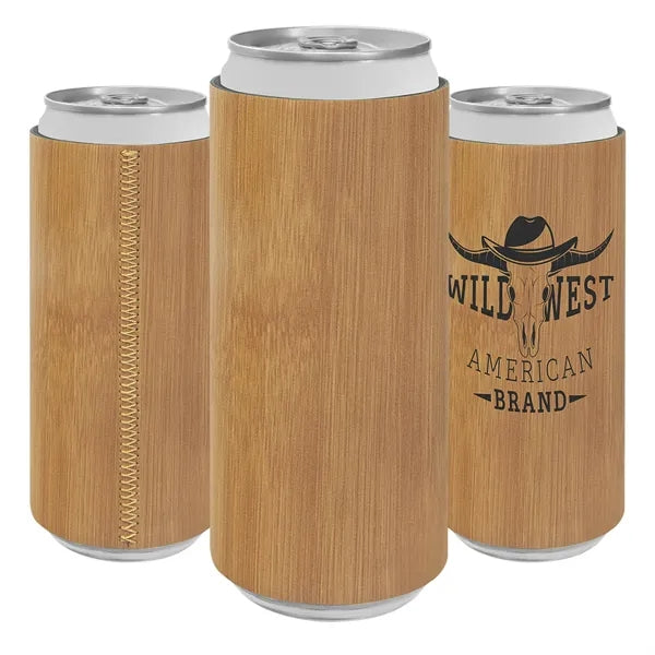 Slim Leatherette Beverage Holder