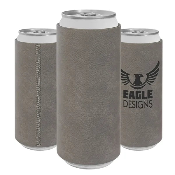 Slim Leatherette Beverage Holder