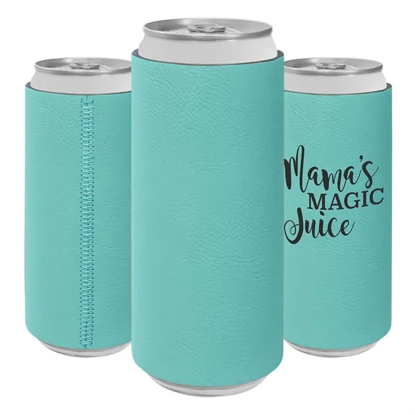 Slim Leatherette Beverage Holder