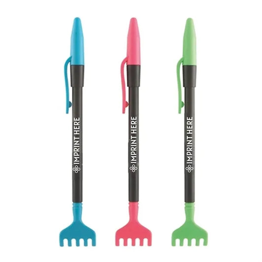 2 In 1 Pen With Back Scratcher