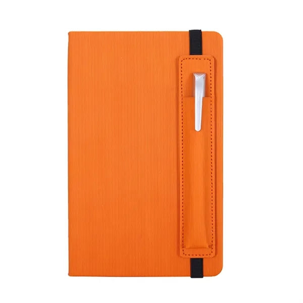 Notebook With Pen Holder Strap