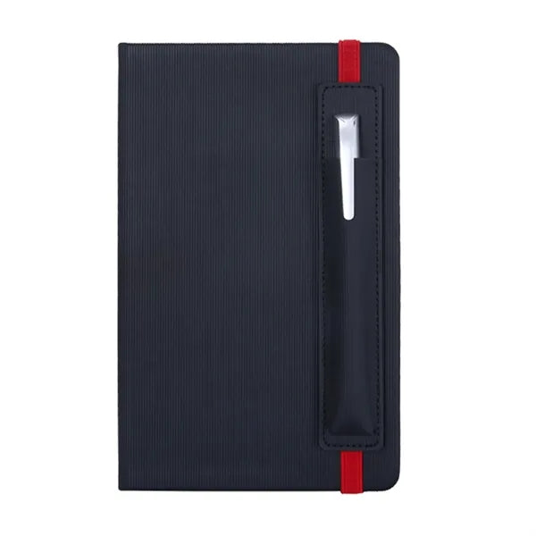 Notebook With Pen Holder Strap
