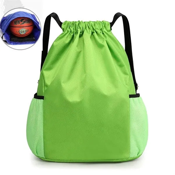 Oxford Cloth Drawstring Backpack