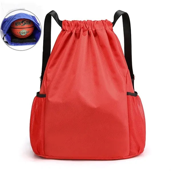 Oxford Cloth Drawstring Backpack