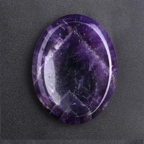 Natural Crystal Worry Stone