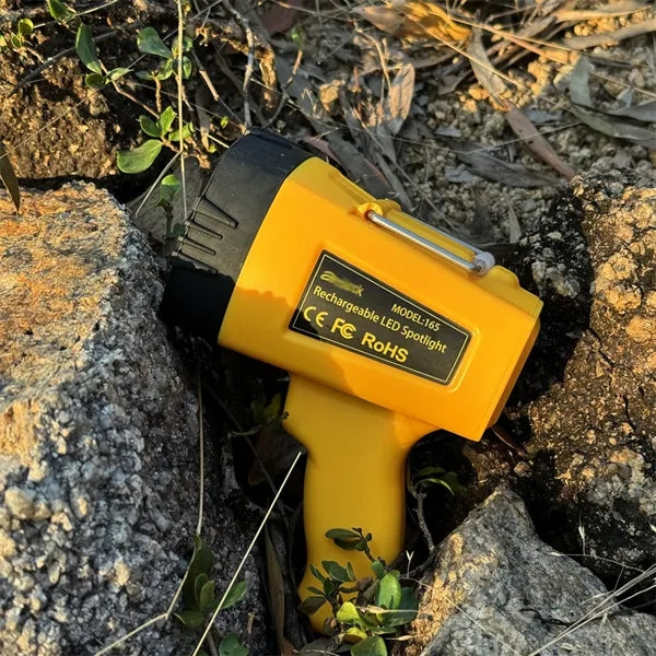 Super Bright Rechargeable Spotlight,Handheld LED Flashlight