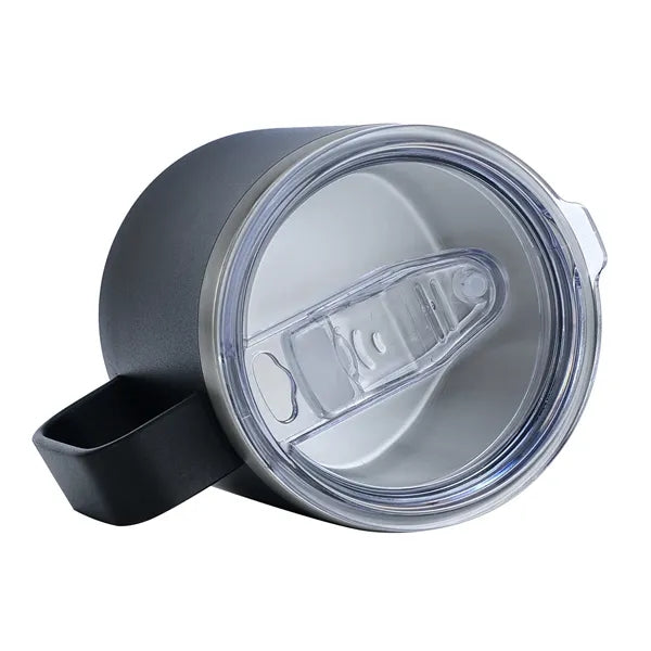14oz Double-Wall Insulated Tumbler Mug With Handle