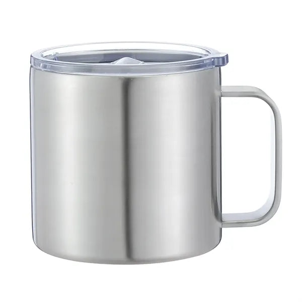 14oz Double-Wall Insulated Tumbler Mug With Handle