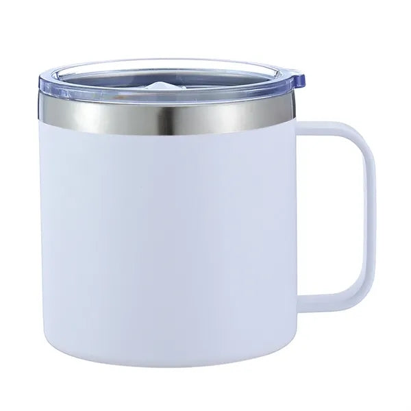 14oz Double-Wall Insulated Tumbler Mug With Handle