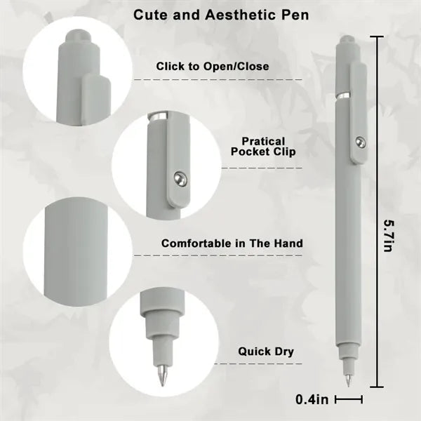 Morandi Color Ink Press Ballpoint Pen