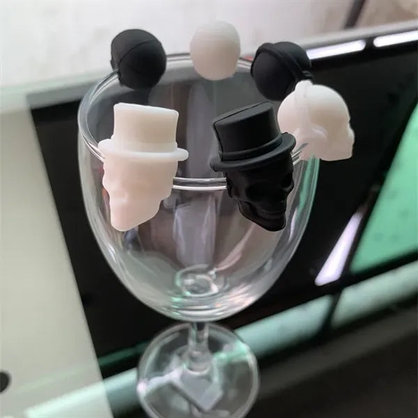 Halloween Glass Identifier Drink Markers