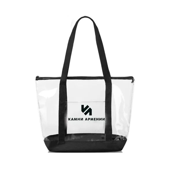 Waterproof Clear PVC Tote Bag