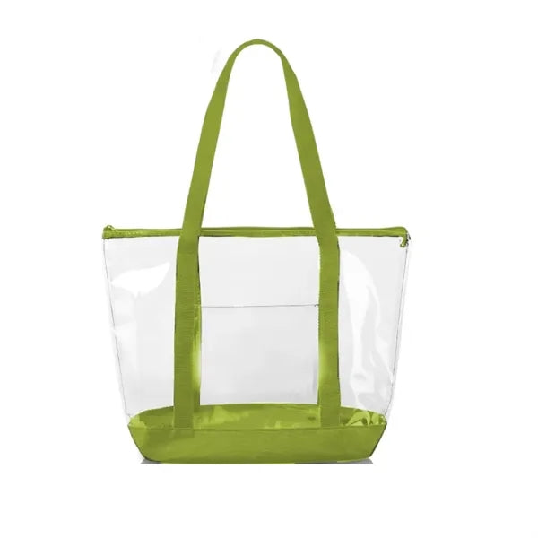 Waterproof Clear PVC Tote Bag