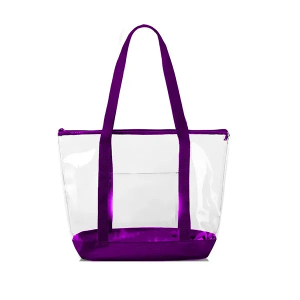 Waterproof Clear PVC Tote Bag