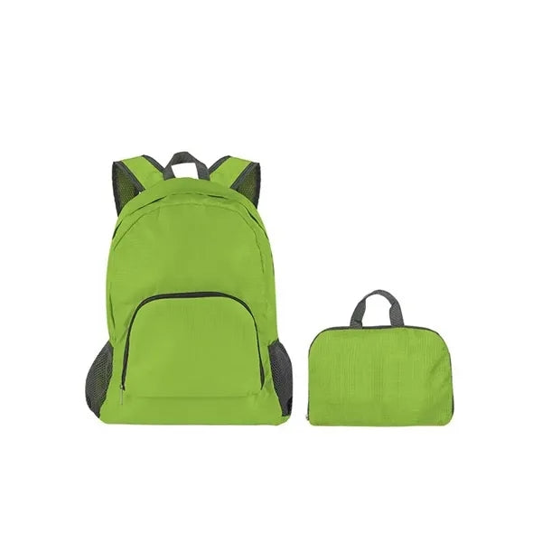 Foldable outdoor backpack travel bag