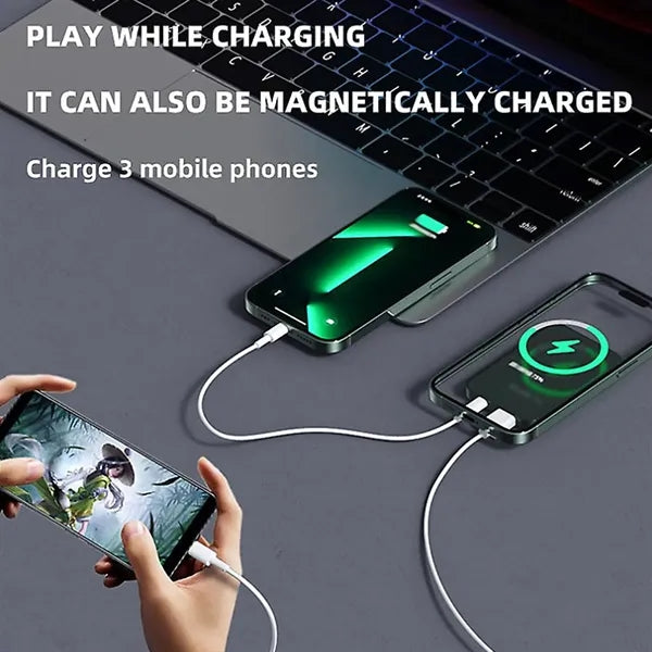 Fast Wireless Magnetic Charger 20000mAh Power Bank