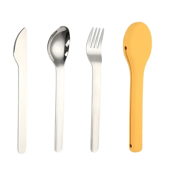 Portable Stainless Steel Knivesforks Spoons with Box