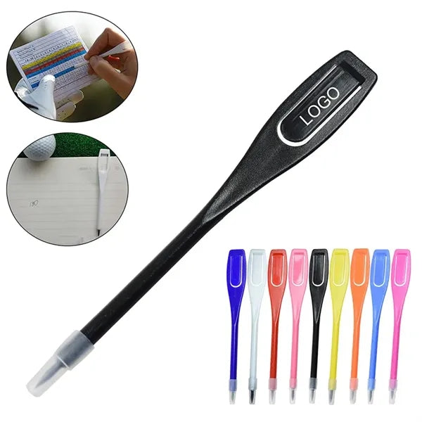 Square Handle Plastic Golf Pencil w/Cover & Cilp
