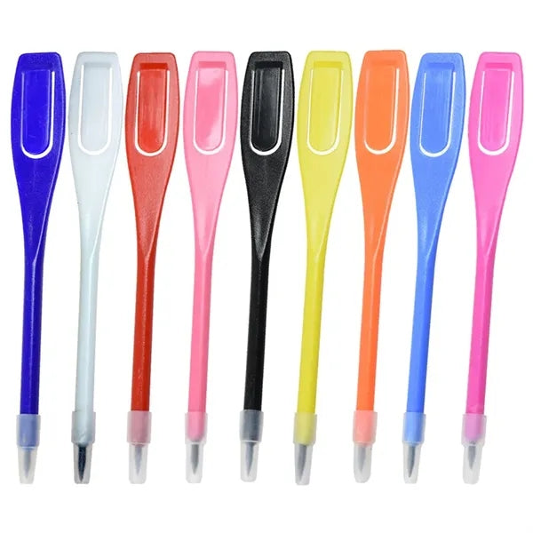 Square Handle Plastic Golf Pencil w/Cover & Cilp
