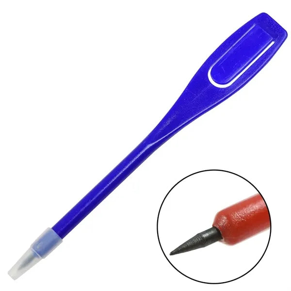 Square Handle Plastic Golf Pencil w/Cover & Cilp