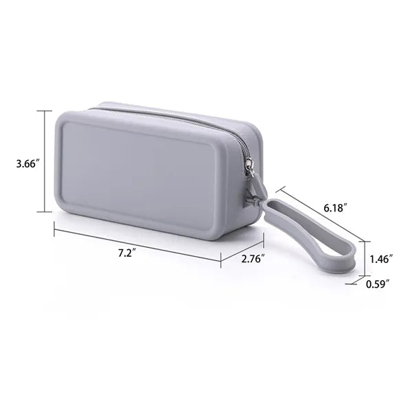 Silicone Makeup Macaron Small Square Bag