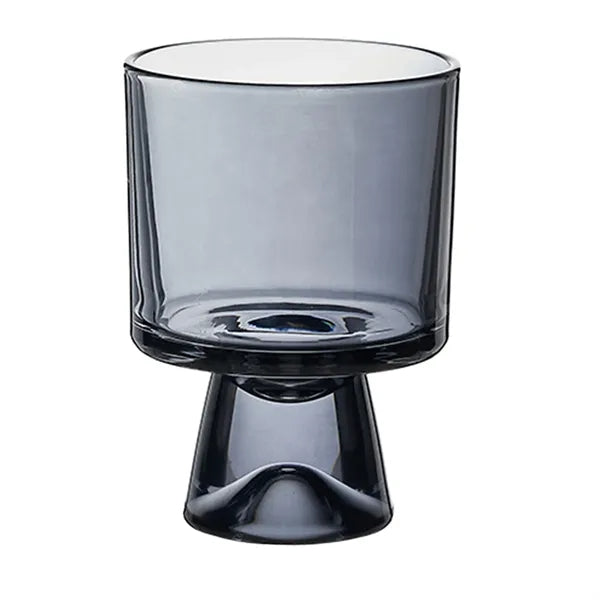 8 Oz Snow Mountain Bottom Glass