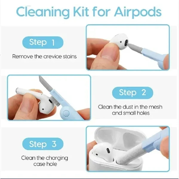 7-in-1 Computer Keyboard Phone Headset Cleaning Set