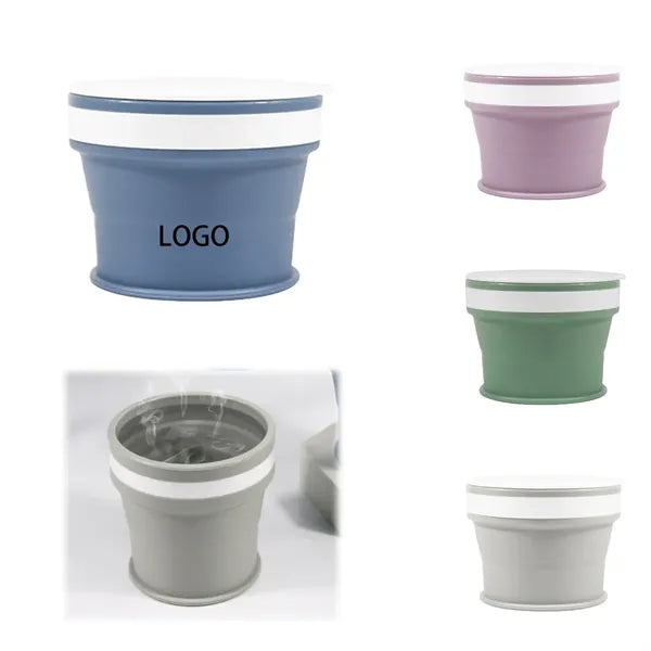 Silicone Foldable Portable Water Bottle
