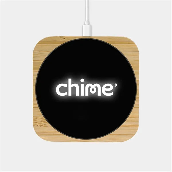 Aspen Qi - 15W Bamboo Eco Charger