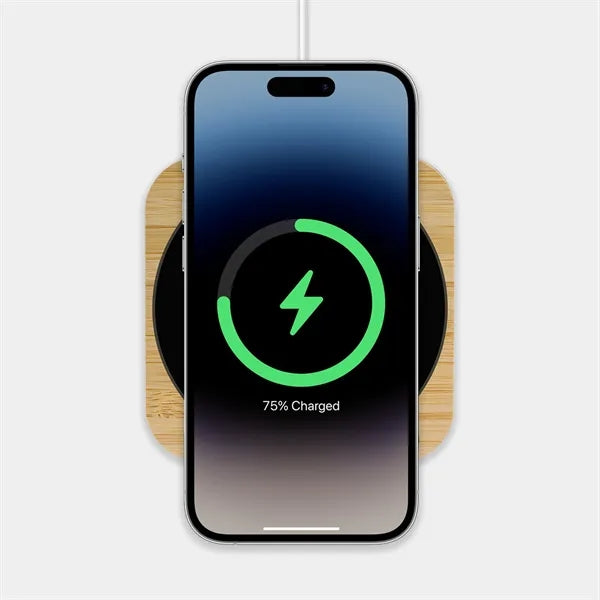 Aspen Qi - 15W Bamboo Eco Charger