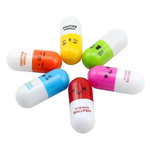 Smiling Face Capsule Pen