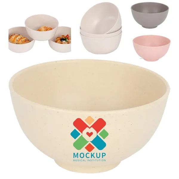 Wheat Straw Fiber Bowls