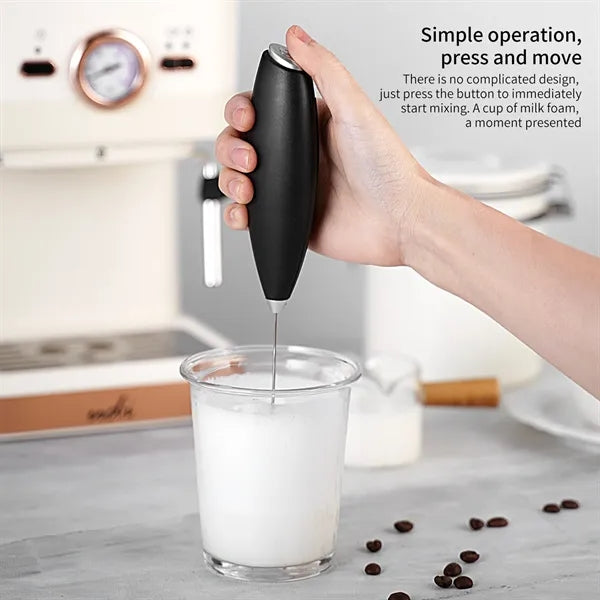 Powerful Handheld Milk Frother-Ultra-Fast Drink Mixer