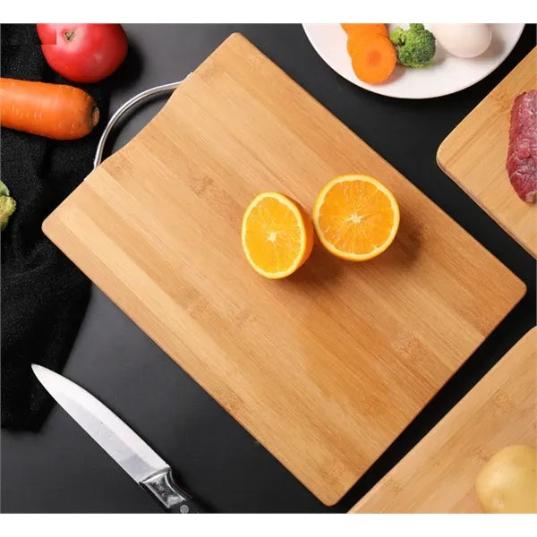 Bamboo Cutting Board with Handle
