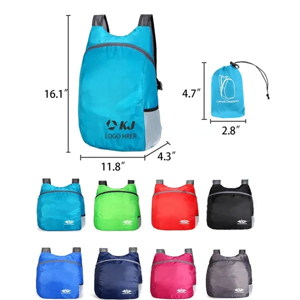 Ultra Light And Large Capacity Folding Backpack