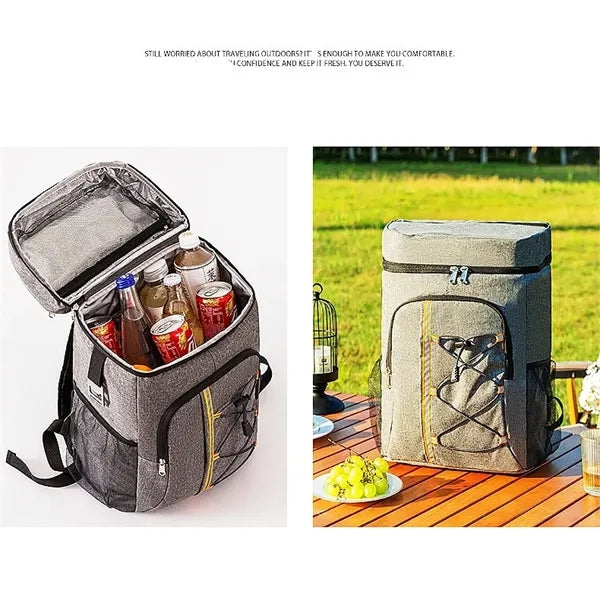 Thick Aluminum Foil Insulated Backpack
