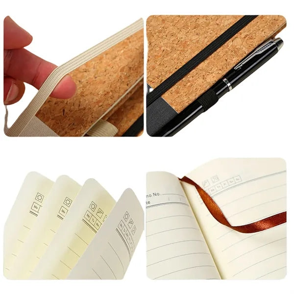 A5 Journal Notebook with Elastic Strap