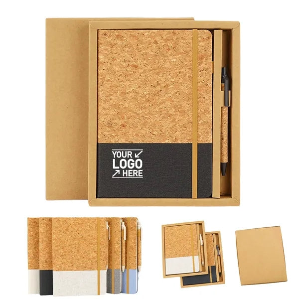 Softcover Notebook with Pen Gift Set