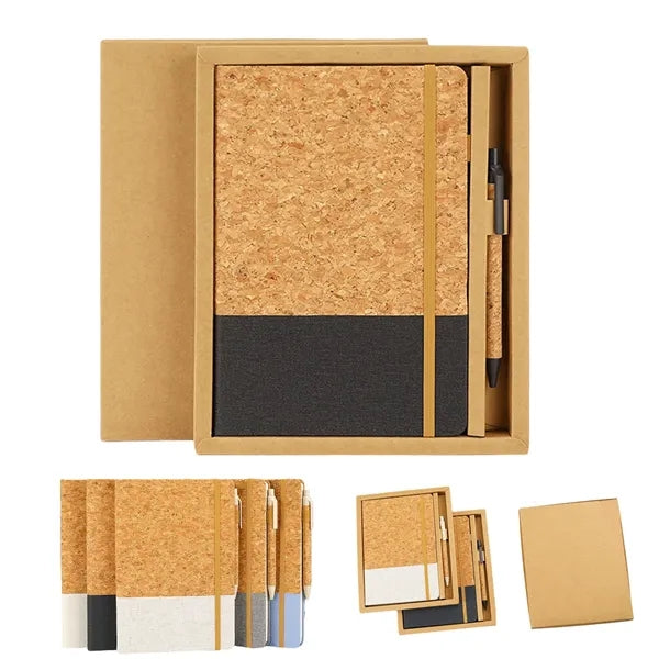 Softcover Notebook with Pen Gift Set