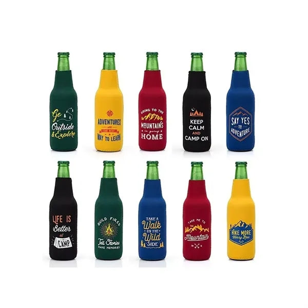 Neoprene beer bottle holder cooler