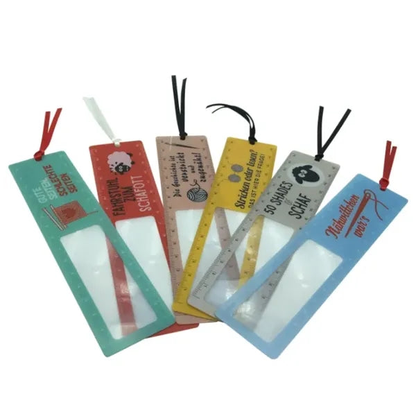 Magnifying Bookmark with 6" Ruler