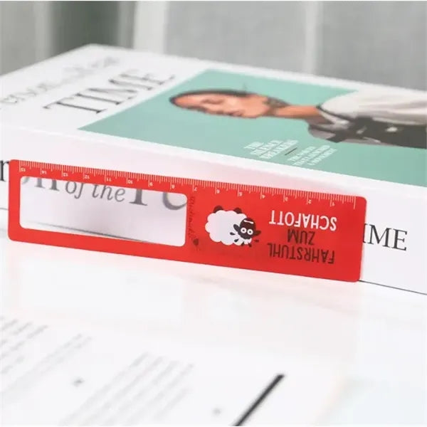 Magnifying Bookmark with 6" Ruler